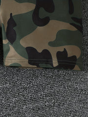 2pcs Boys Casual LITTLE BROTHER Letter Print Set