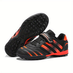 Kids Athletic TF Soccer Cleats Lightweight Comfortable Sports Shoes