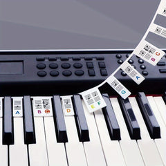 88 Key Piano Keyboard Note Label for Beginners