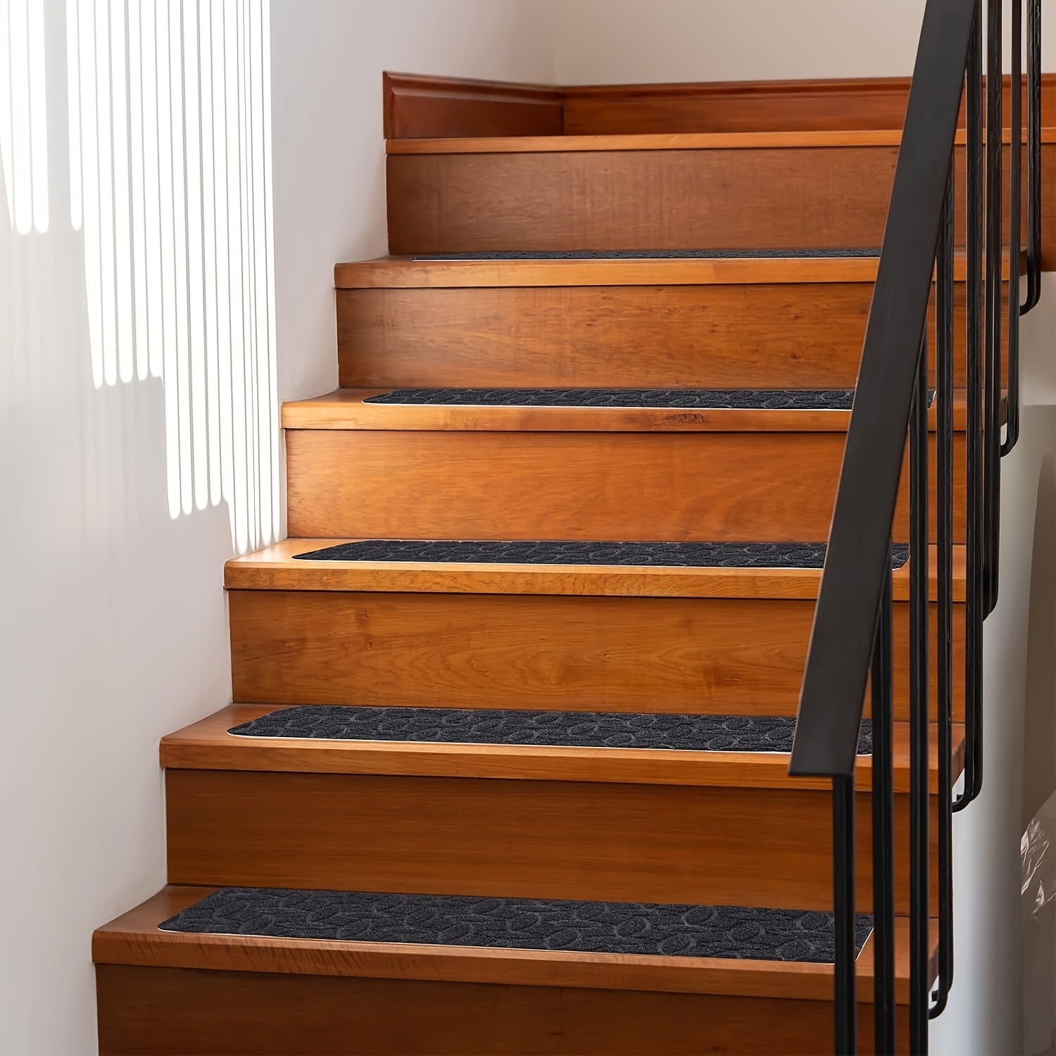 7pcs Indoor Non Slip Stair Carpet Treads 20 X 76