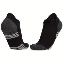 6pairs Men's Breathable Cotton Ankle Socks for Running Hiking Sports