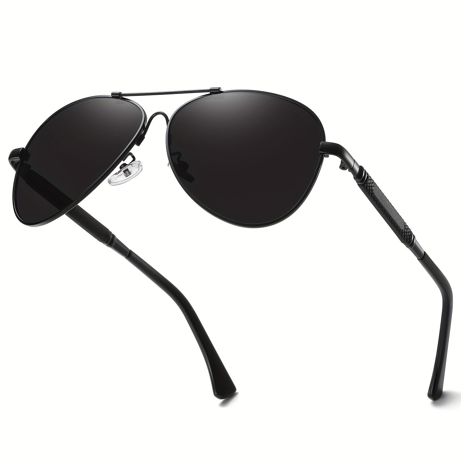 Polarized Metal Frame Pilot Sunglasses UV400