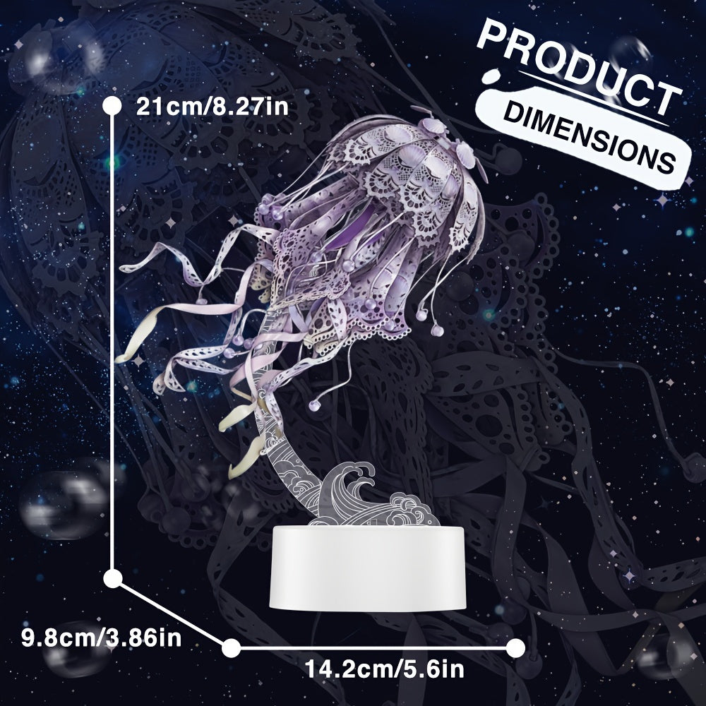 Piececool Cobalt Violet Model Kit 3D Metal Puzzle