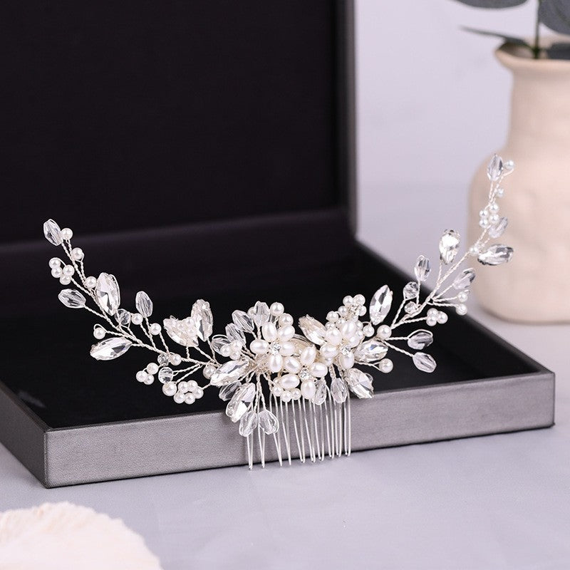 Pearl Bridal Hair Comb, Wedding Hair Accessory