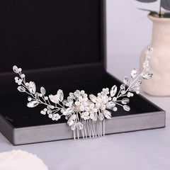 Pearl Bridal Hair Comb, Wedding Hair Accessory