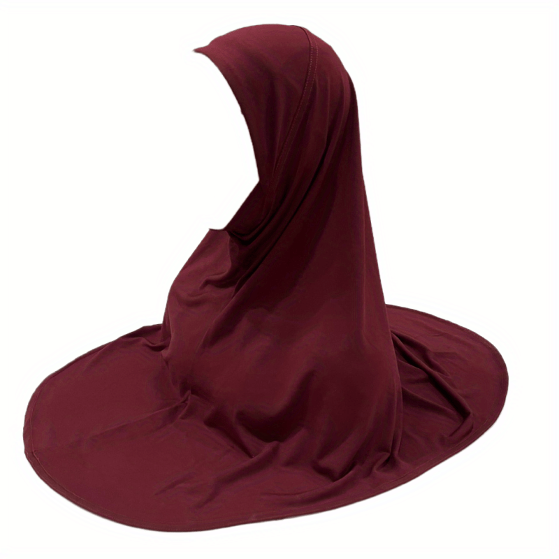80 Plain High Density Fabric Soft Muslim Headscarf Arab Hat Men Women