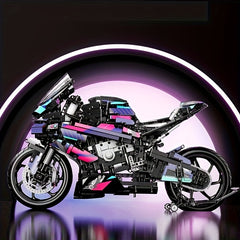 1920pcs Cyberpunk Motorcycle Building Blocks 42130