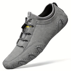 Men's Breathable Casual Shoes with Lace Buckle