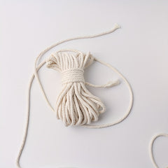 4 Strand Macrame Cord Christmas Decor Cotton Thread for DIY Knitting Crocheting