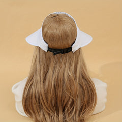 Women's Wide Brim Visor Hat Outdoor UV Protection Beach Sun Hat
