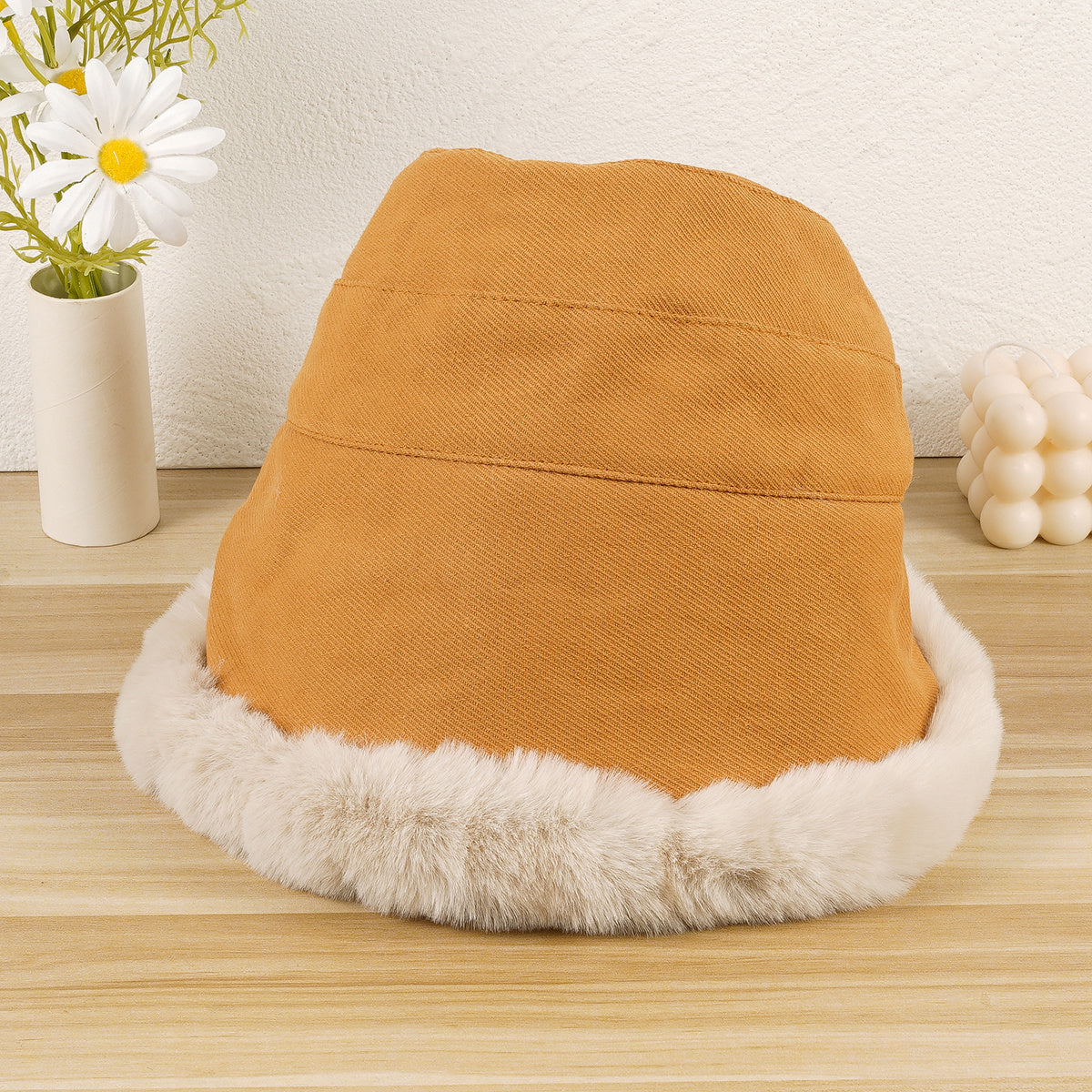 Winter Autumn Bucket Hat Female Adult Beanies Skullcap Keep Warm Beanies