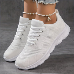Women's Spring Summer Casual Shoes Fly Woven Breathable Sneakers