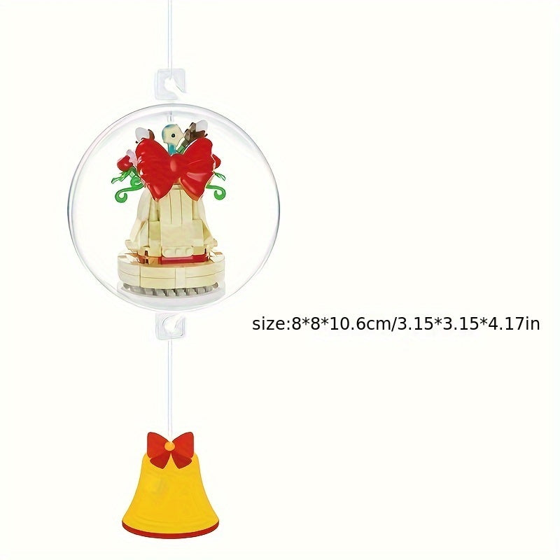 Christmas Tree Pendant Building Block Toys - Set of 6