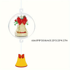 Christmas Tree Pendant Building Block Toys - Set of 6