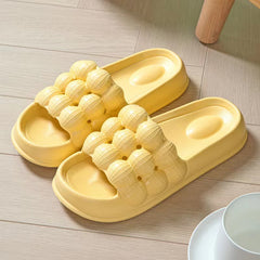 Women's Bubble Slide Platform Slippers
