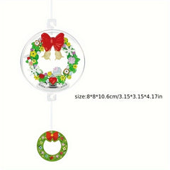 Christmas Tree Pendant Building Block Toys - Set of 6