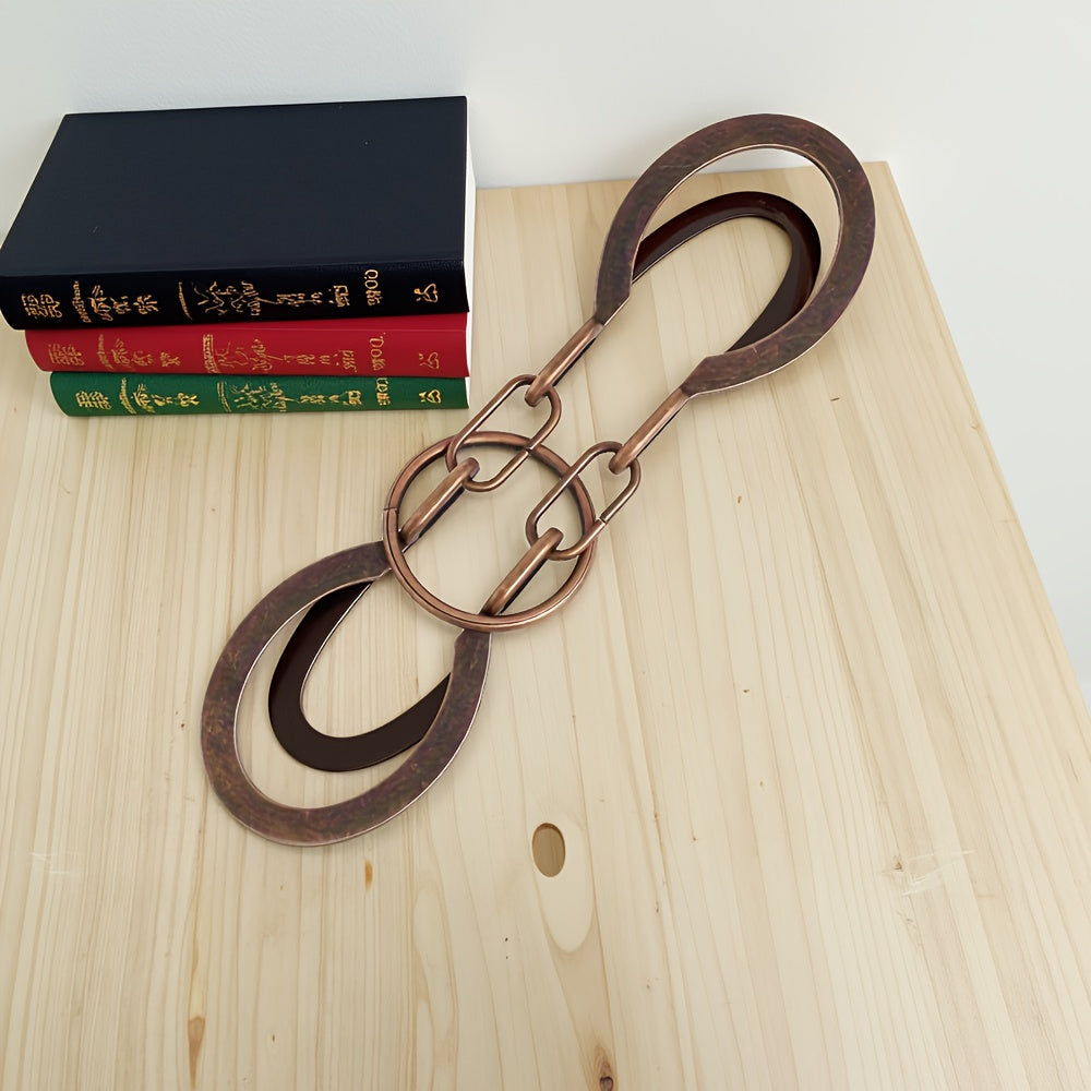 Metal Puzzle Toy Horse Shoe Lock Brain Teaser