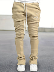 Men's Comfy Flared Trousers Casual Stretch Hip Hop Joggers
