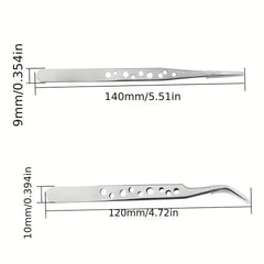 Anti Static Stainless Steel Tweezers for Eyelash Extensions