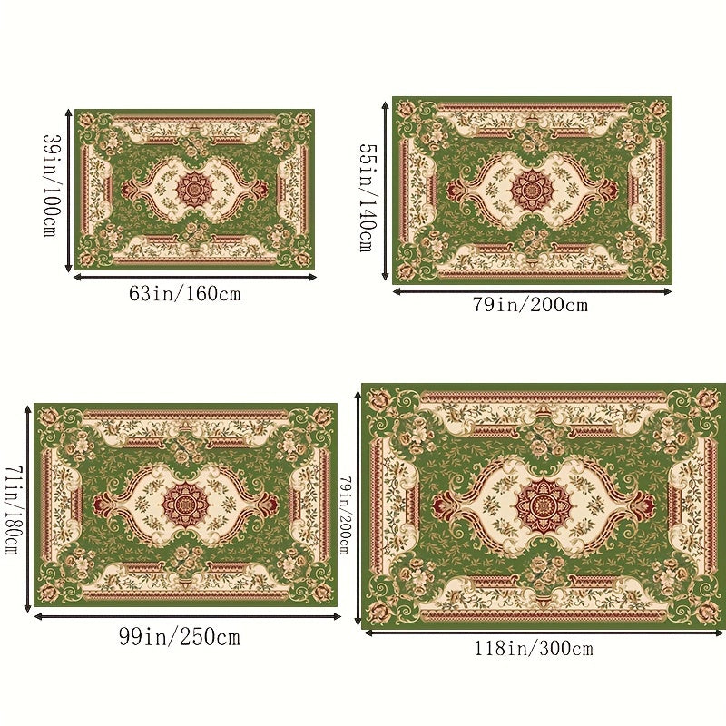 Boho Anti Fatigue Kitchen Rugs, Vintage Absorbent Non Slip Cushioned Rugs