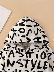 Baby Boys Graffiti Hooded Sweatshirt