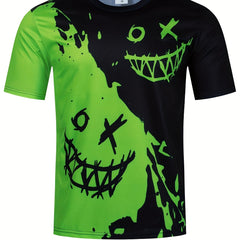 Men's Grimace Print T-Shirt for Summer Style & Comfort