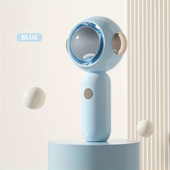 Turbine Handheld Small Fan Mini Fan USB Charging 3 Speed Desktop Small Fan