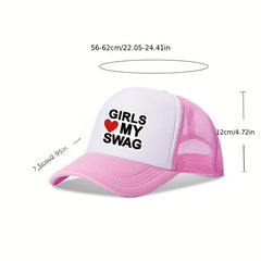 Breathable Mesh Baseball Hat Sunshade Cap Hip Hop Trucker Cap