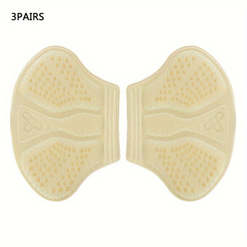 3 Pairs Sports Shoes Heel Pads Anti-wear Stickers 2 Sizes Skin Sports Supplies