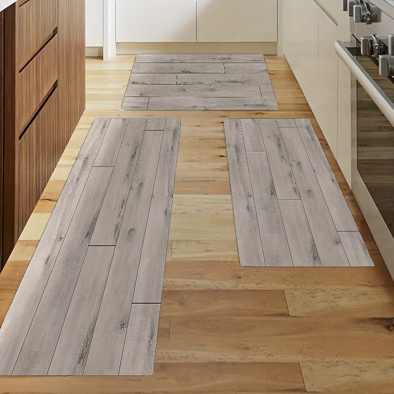 Printing Floor Mat Home Kitchen Floor Rug Anti Slip Polyester Carpet