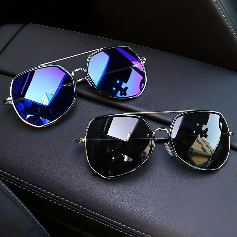 Men's Large Frame Sunglasses Unisex Driving Glasses