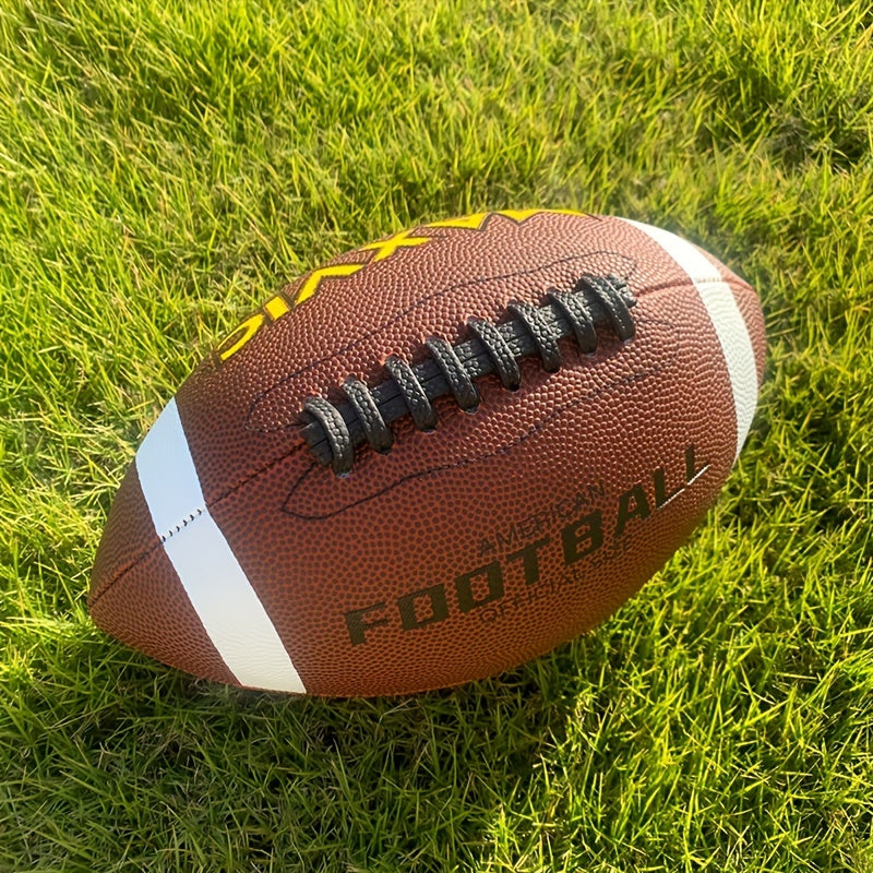 American Football Indoor/Outdoor Training Rugby with Pump