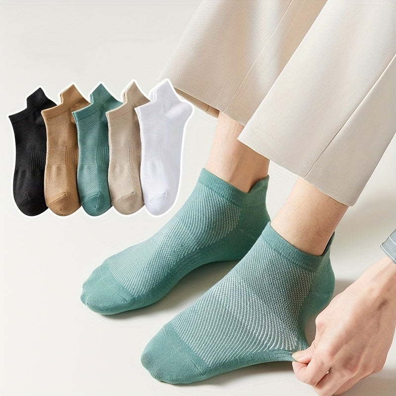 2 Pairs Outdoor Breathable Low Cut Socks for Spring & Summer