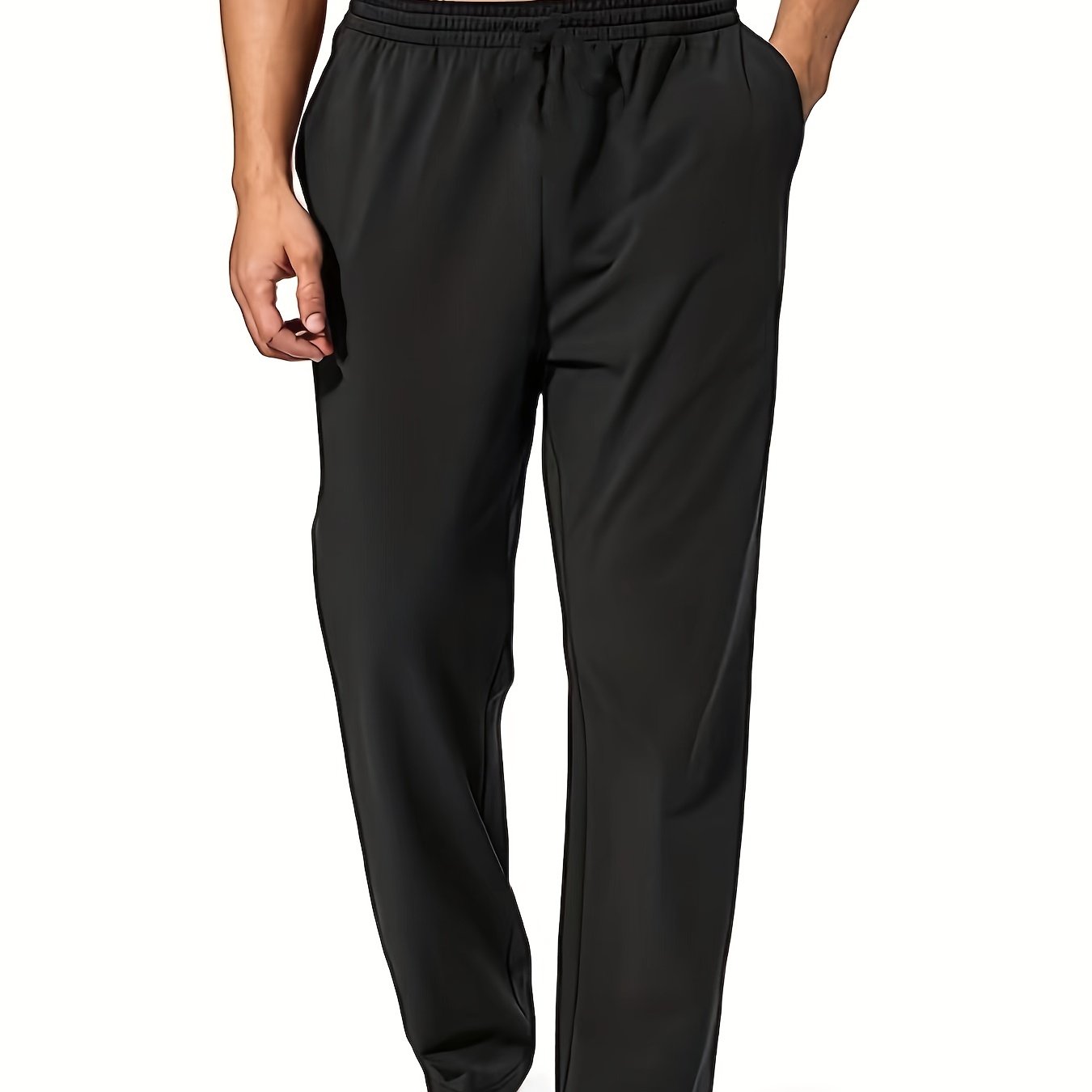 Classic Joogers Men's Casual Drawstring Sweatpants for Fall Winter