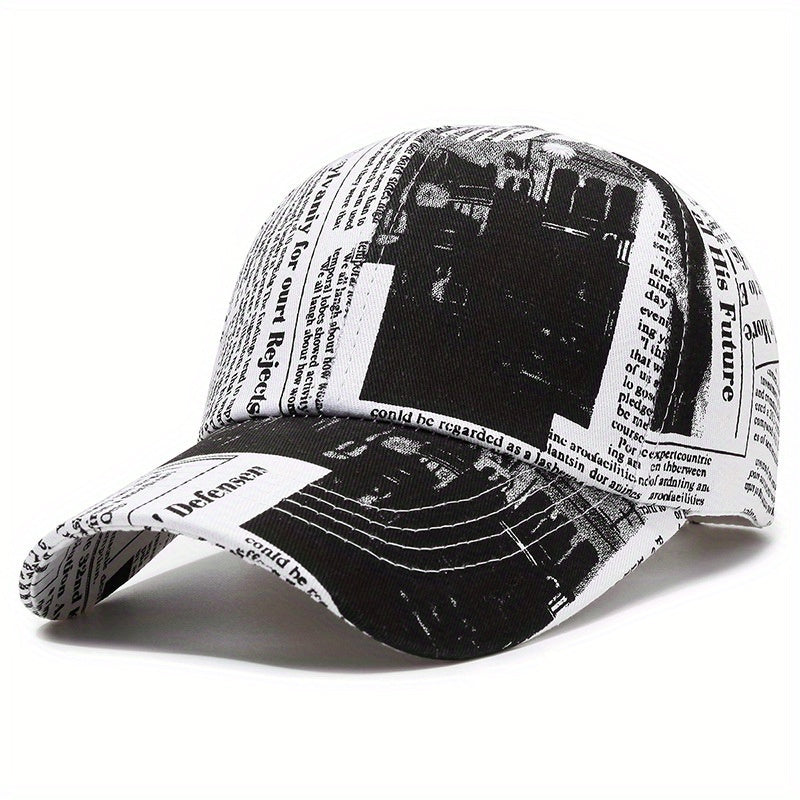 Alphabet Baseball Cap Outdoor Sun Visor Hat