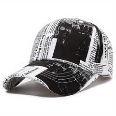 Alphabet Baseball Cap Outdoor Sun Visor Hat