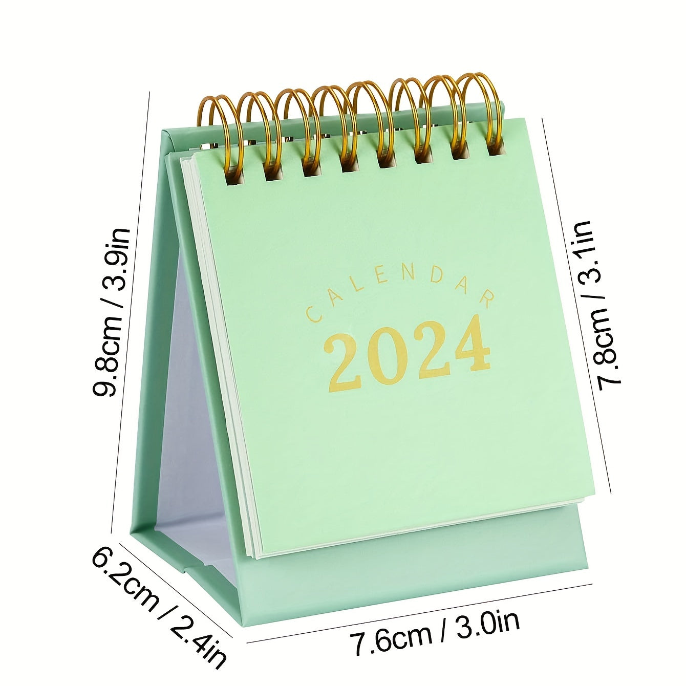 Banana Green Desk Calendar for Office Decoration