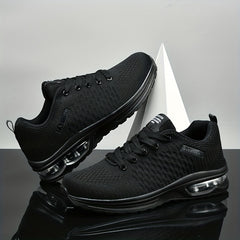 Men's Lace-up Sneakers Athletic Shoes Air Cushion Shock-absorbing Breathable