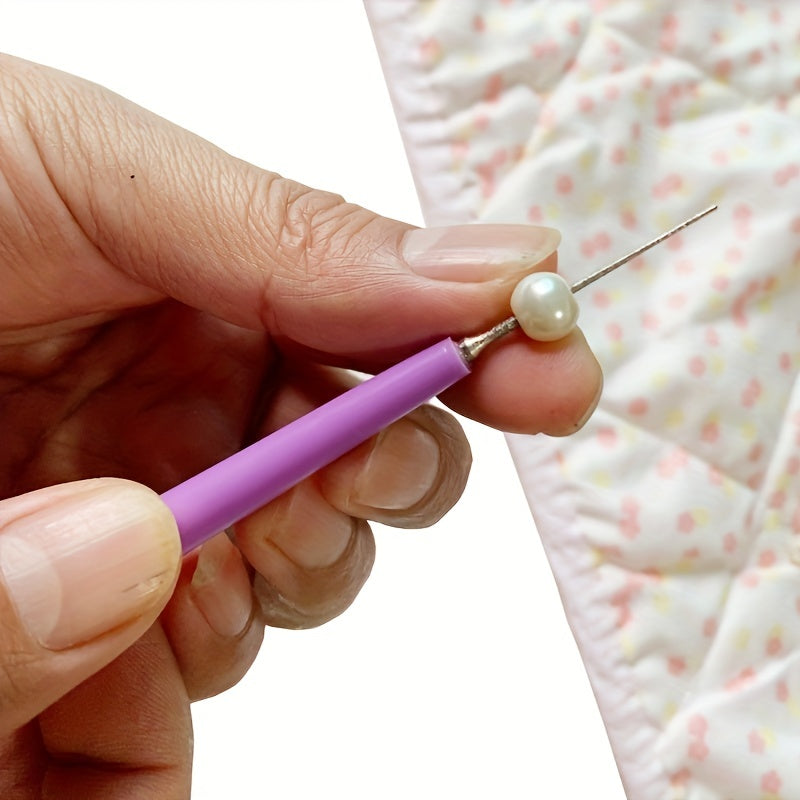 5pcs Jewelry Making Tools Kit Needle Shaped Diamond Reamer DIY