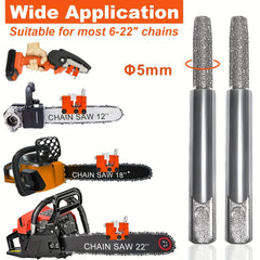 Chainsaw Sharpener Jig Kit for 20-88cm Chainsaws