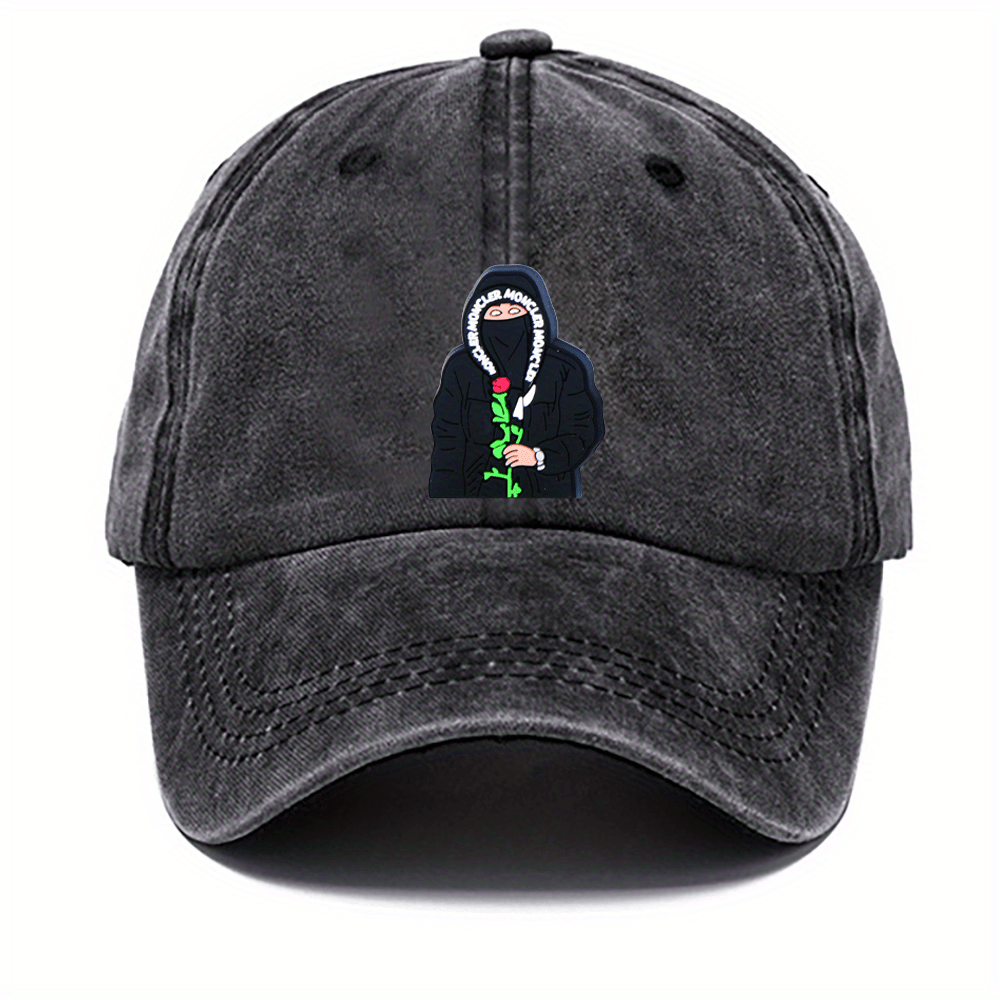 Outdoor Washed Cotton Sun Protection Baseball Cap Unisex Adjustable