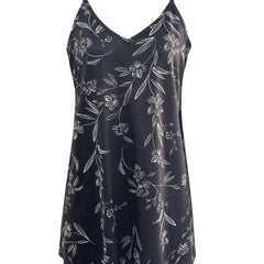 Floral Print Metal Strip Cami Top
