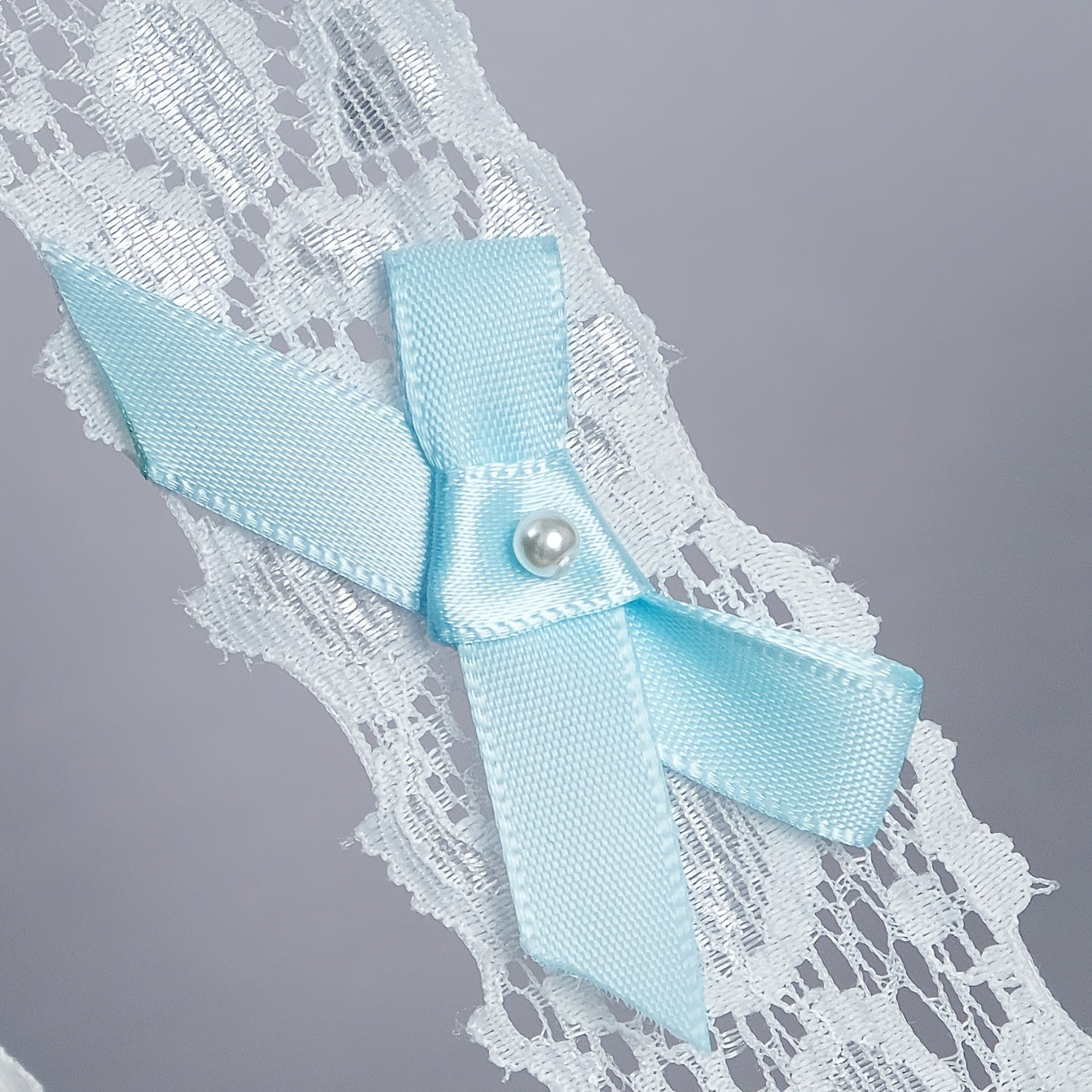 Sexy Lace Wedding Garters Bride Stretchy Prom Leg Garters With Bow