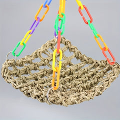 Bird Net Toy Parrot Hammock Canvas Small Pet Nest Bird Sleeping Nest