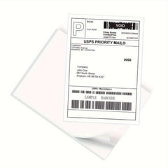 Full Sheet Matte Sticker Labels 8.5x11 for Laser & Inkjet Printer