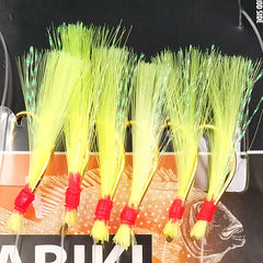 Sabiki Rigs w/ High Carbon Hooks & Glow Beads for Fishing