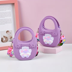 Kids Mini Cartoon Silicone Shoulder Bag Coin Purse