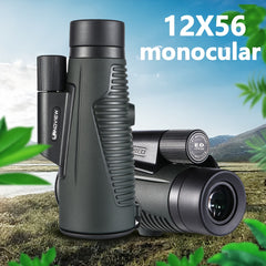 HD Monocular Telescope for Birdwatching with Phone Adapter & Tripod