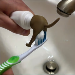 Dog Butt Toothpaste Topper Funny Gift
