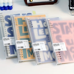 Retro Non-slip Loose Leaf Notebook 60 Sheets
